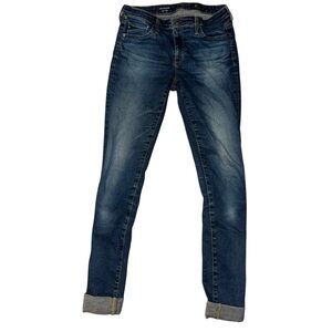 AG Adriano Goldschmied The Legging Super Skinny Ankle Jeans Size 27R